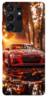 Чехол на Samsung Galaxy S21 Ultra Audi at sunset фото 1 из 1