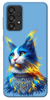 Чохол на Samsung Galaxy A33 5G Кіт патріот фото 1 з 1