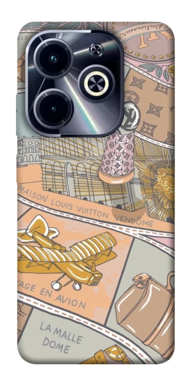 Чехол на Infinix Hot 40i Fashion collage ver.2 фото 1 из 1