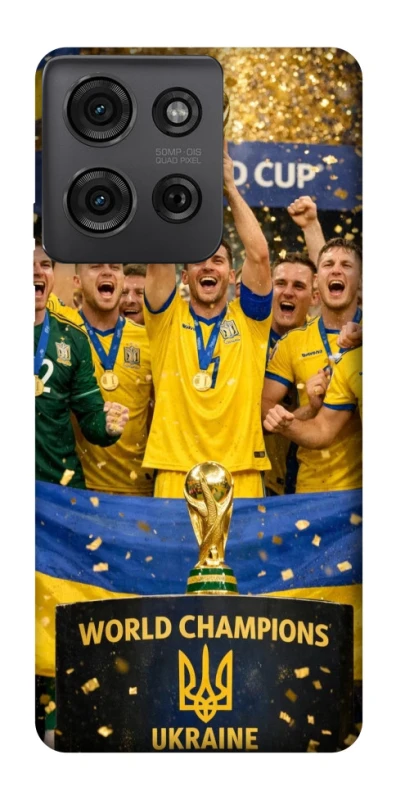 Чехол на Motorola Moto G75 UA-Football ver.5 фото 1 из 1