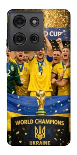 Чехол на Motorola Moto G75 UA-Football ver.5 фото 1 из 1