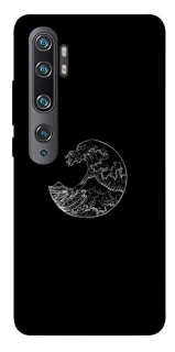 Чохол на Xiaomi Mi Note 10 / Note 10 Pro / Mi CC9 Pro Black tsunami фото 1 з 1