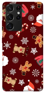 Чохол на Samsung Galaxy S21 Ultra Новорічний v6 фото 1 з 1