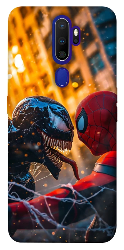 Чохол на Oppo A5 (2020) / Oppo A9 (2020) Venom vs Spiderman фото 1 з 1
