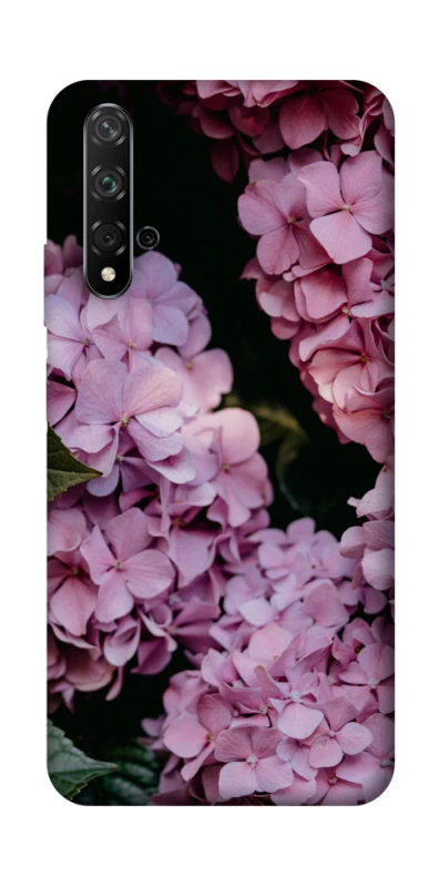 Чохол на Huawei Honor 20 / Nova 5T Рожеві гартензії фото 1 з 1
