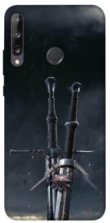 Чехол на Huawei P40 Lite E Мечи Ведьмака фото 1 из 1