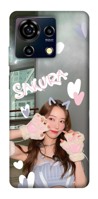 Чохол на ZTE Blade V50 Vita Sakura - LE SSERAFIM фото 1 з 1