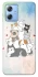 Чохол на Motorola Moto G84 Funny Pets ver.2 фото 1 з 1