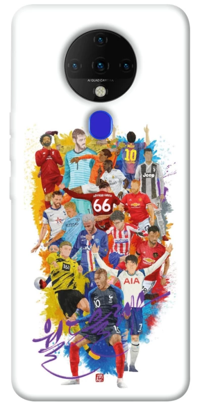 Чохол на TECNO Spark 6 Football Abstract v2 фото 1 з 1