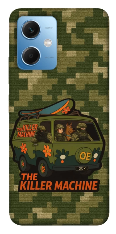 Чохол на Xiaomi Poco X5 5G Funny machine фото 1 з 1