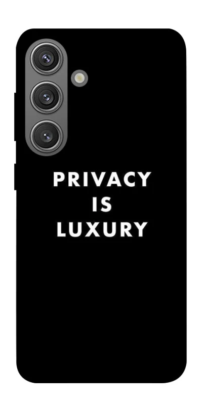 Чохол на Samsung Galaxy S24 FE Privacy is luxury фото 1 з 1