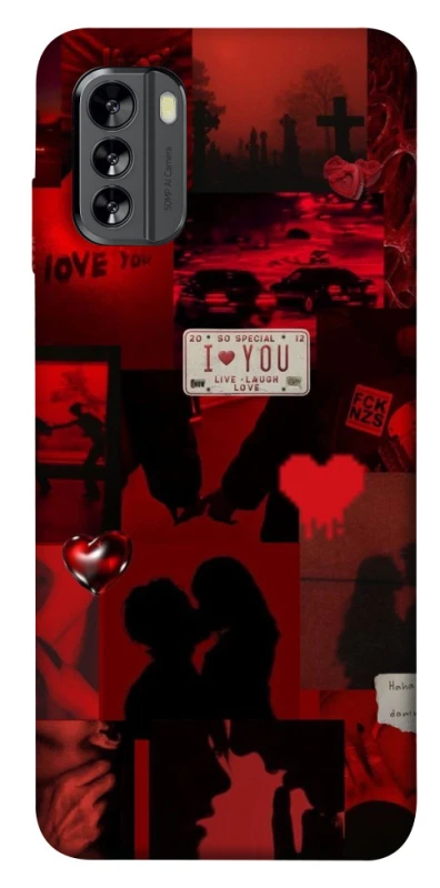 Чохол на Nokia G60 Love collage ver.2 фото 1 з 1