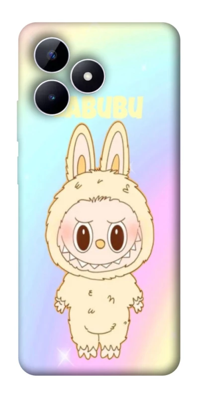 Чохол на Realme Note 50 5G Fluffy Rainbow Labubu фото 1 з 1