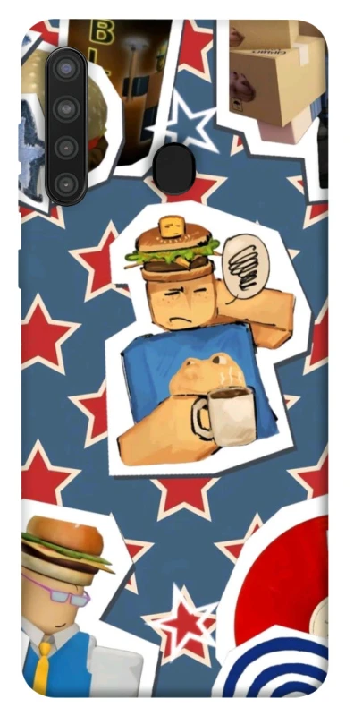 Чехол на Samsung Galaxy A21 Roblox v2 фото 1 из 1