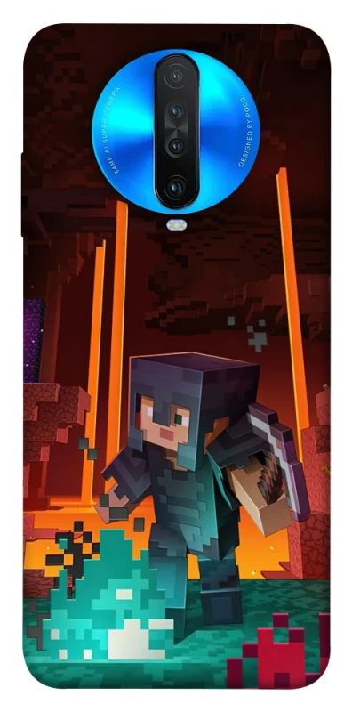 Чохол на Xiaomi Redmi K30 Minecraft game adventure фото 1 з 1