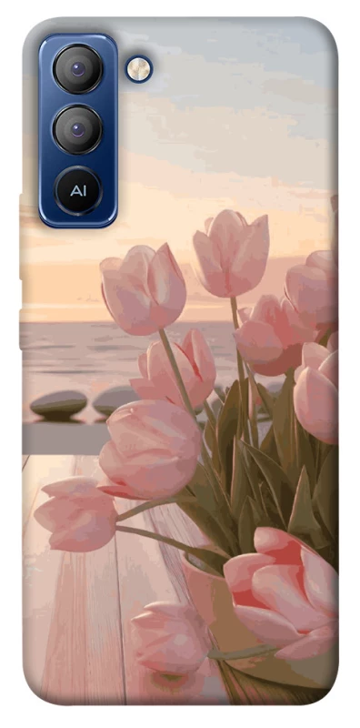 Чохол на TECNO Pop 5 LTE Morning Flowers zon фото 1 з 1