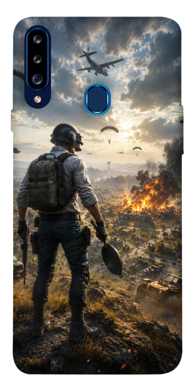 Чохол на Samsung Galaxy A20s PUBG ver.2 фото 1 з 1