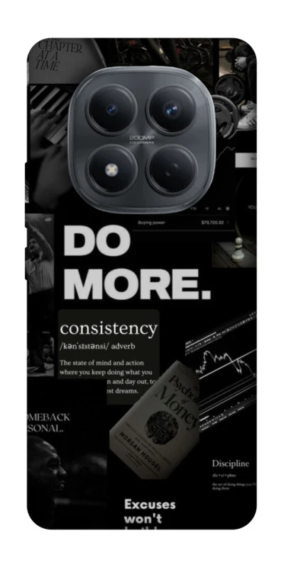 Чохол на Xiaomi Redmi Note 15 Pro 4G Do more фото 1 з 1