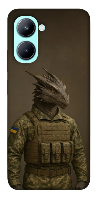 Чехол на Realme C33 Дракон защитник фото 1 из 1