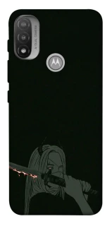 Чохол на Motorola Moto E20 Людина-бензопила фото 1 з 1