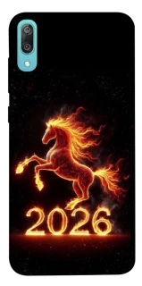 Чехол на Huawei Y6 Pro (2019) Red Fire Horse ver.1 фото 1 из 1