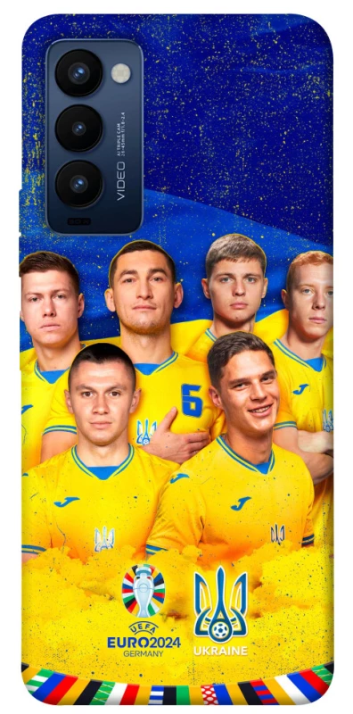 Чехол на TECNO Camon 18 Сбоная Украины v2 фото 1 из 1