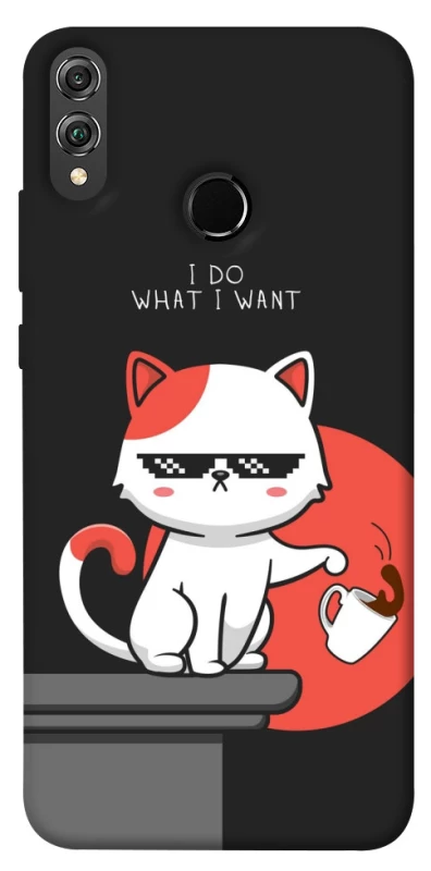 Чехол на Huawei Honor 8X I do what i wont фото 1 из 1