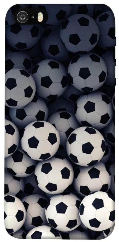 Чохол на Apple iPhone 5/5S/SE Футбольні м'ячи фото 1 з 1