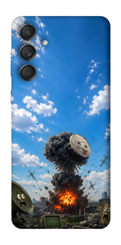 Чохол на Samsung Galaxy M55 Moscow never sleeps ver.6 фото 1 з 1