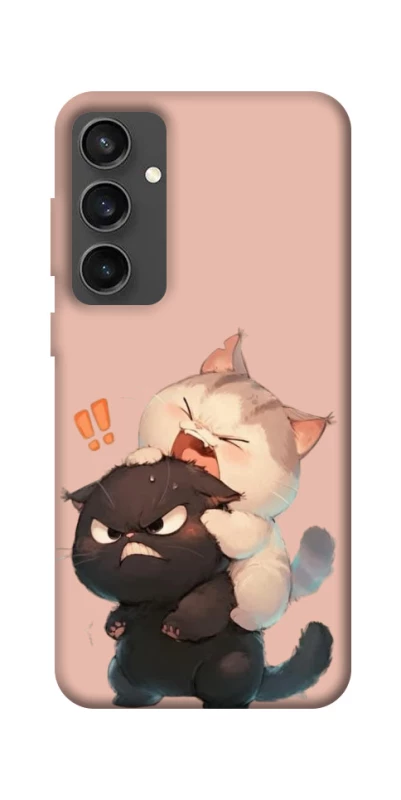 Чохол на Samsung Galaxy S24 FE Сat and cat фото 1 з 1