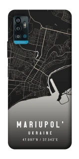 Чохол на ZTE Blade A71 Mariupol map фото 1 з 1