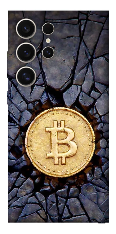 Чохол на Samsung Galaxy S25 Ultra Bitcoin cracks фото 1 з 1