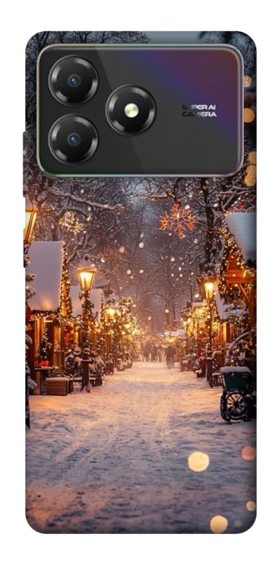 Чехол на ZTE Blade A36 Новогодний v50 фото 1 из 1