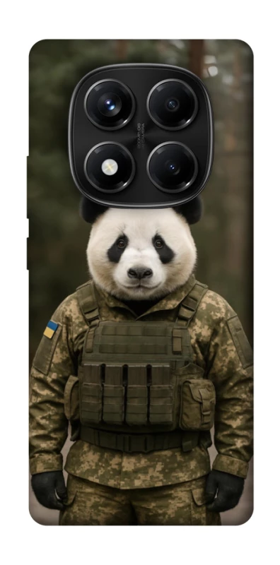 Чехол на Xiaomi Redmi Note 14 Pro 4G Панда защитник фото 1 из 1