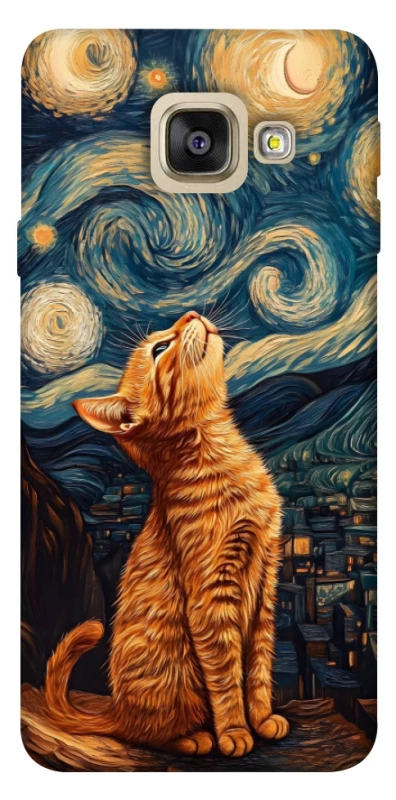Чохол на Samsung A520 Galaxy A5 (2017) van gogh cat фото 1 з 1