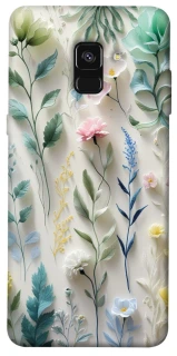 Чехол на Samsung A530 Galaxy A8 (2018) Floral design ver.3 фото 1 из 1