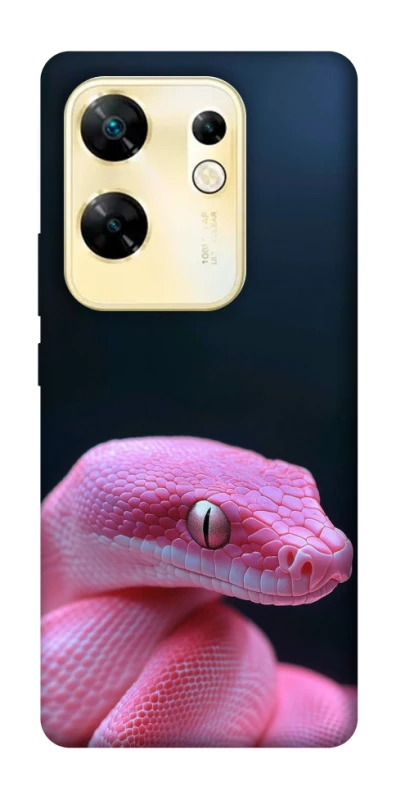 Чохол на Infinix Zero 30 4G Рожева змія фото 1 з 1