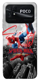 Чехол на Xiaomi Poco C40 Spider Man ver.1 фото 1 из 1