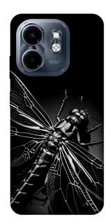 Чохол на Infinix Smart 9 4G / Hot 50i Black dragonfly фото 1 з 1