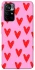 Чехол на Xiaomi Poco M4 Pro 5G Red hearts 2 фото 1 из 1