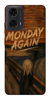 Чехол на Motorola Moto G24 Monday Again фото 1 из 1