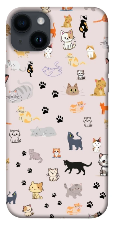 Чехол на Apple iPhone 14 Plus (6.7") Cat style ver.1 фото 1 из 1