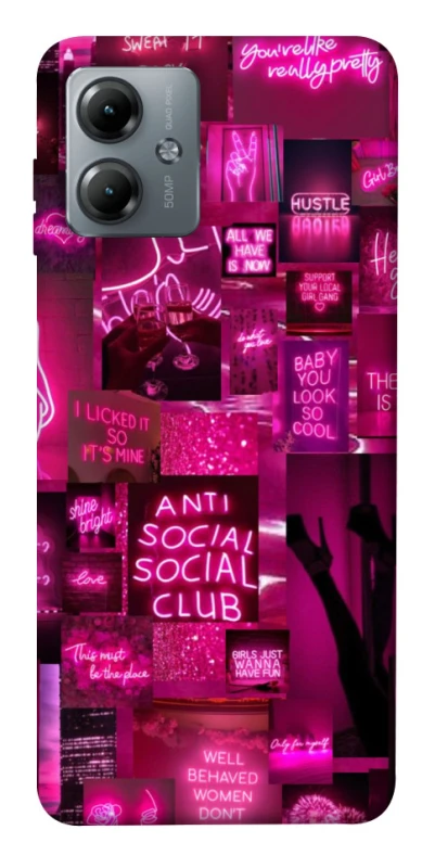 Чохол на Motorola Moto G14 Hot collage ver.7 фото 1 з 1