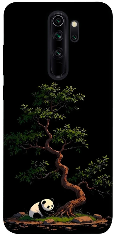Чохол на Xiaomi Redmi Note 8 Pro Panda and tree фото 1 з 1