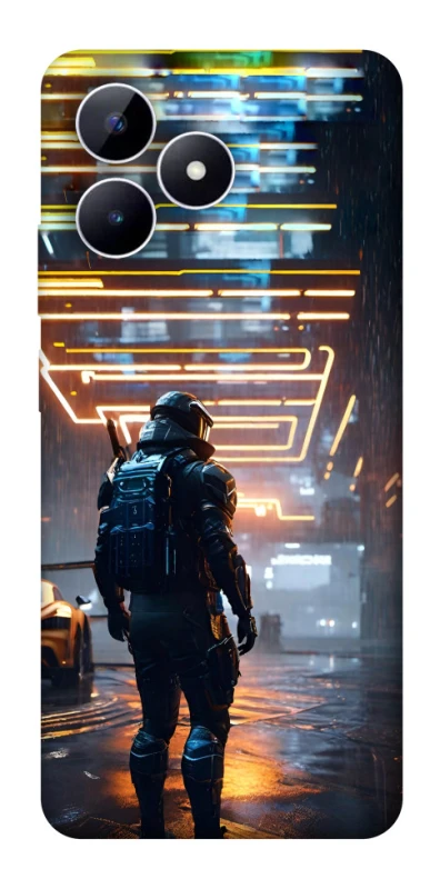 Чохол на Realme Note 50 5G Cyber character фото 1 з 1