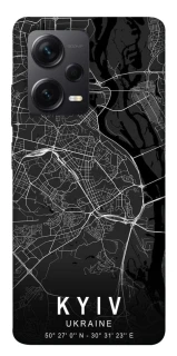 Чехол на Xiaomi Redmi Note 12 Pro 5G Kyiv map фото 1 из 1