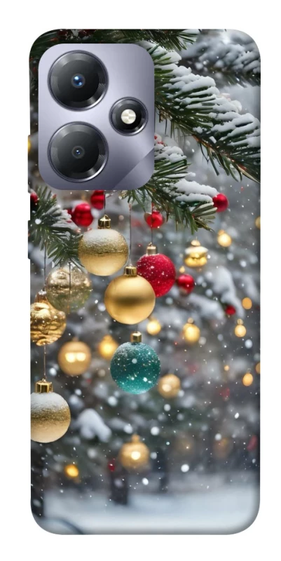 Чохол на Infinix Hot 30i Новорічний v48 фото 1 з 1