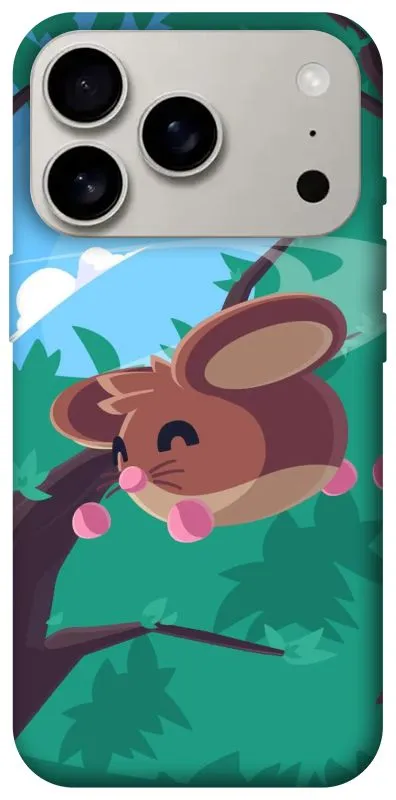 Чехол на Apple iPhone 18 Pro Adopt Me Forest Mouse Jump фото 1 из 2
