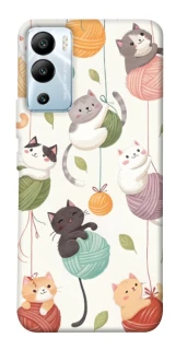 Чохол на Infinix Hot 12i Funny Kittens фото 1 з 1