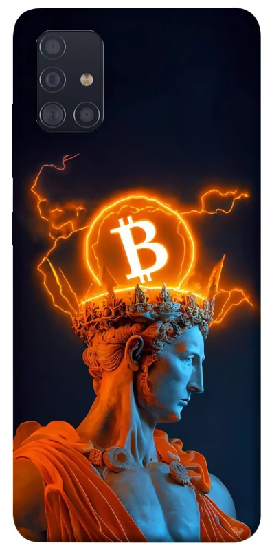 Чехол на Samsung Galaxy A51 Bitcoin God фото 1 из 1